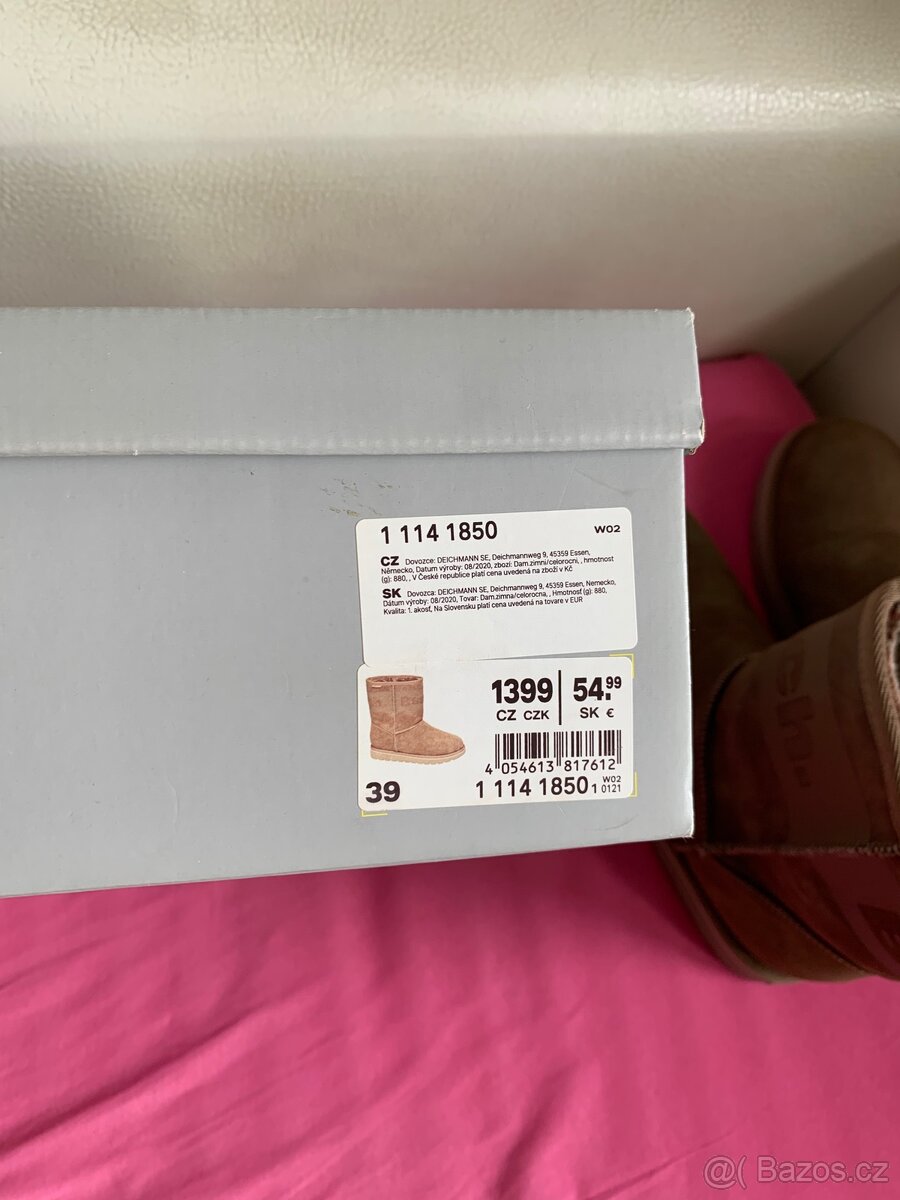 Nádherné zimní boty/ sněhule Bench nové - 9