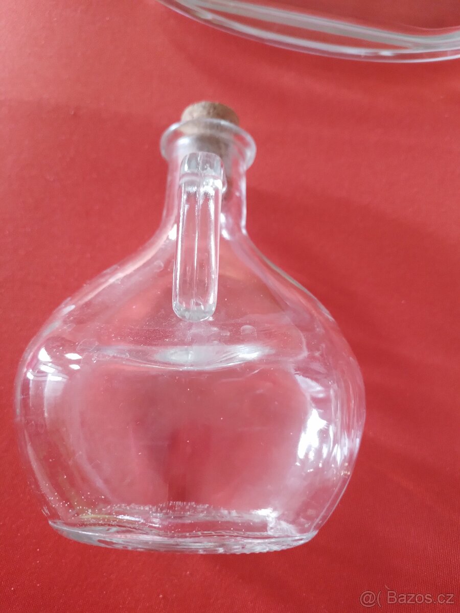 vintage termoska,vintage skleněná váza,vintage miska-sklo - 9