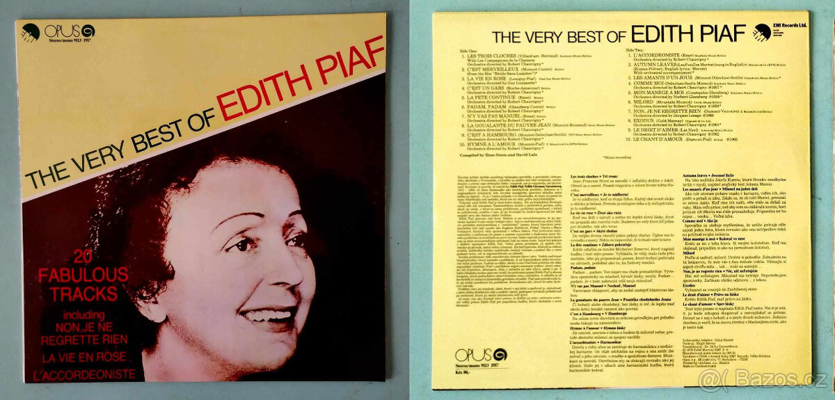 LP desky Francie, 9ks - 9