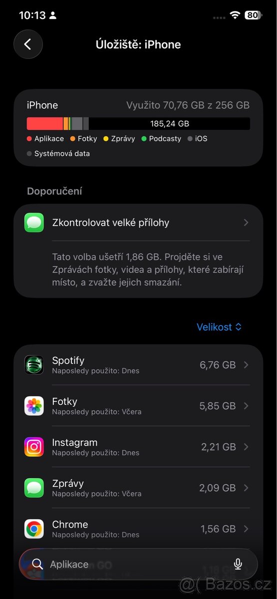 Prodám iPhone 11 Pro Max 256 GB (nová baterie) - 9