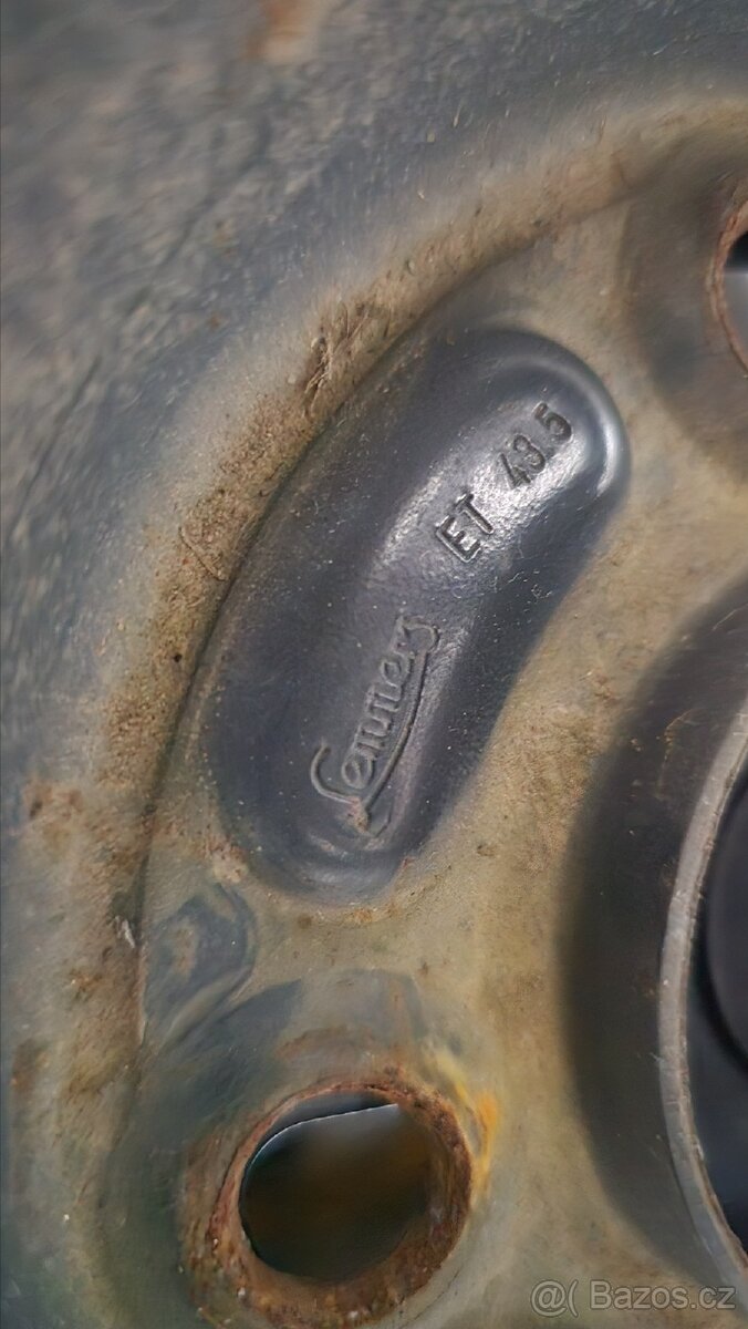 Prodám sadu 4 ks 155/70 R13 75T (ET43,5) - 9