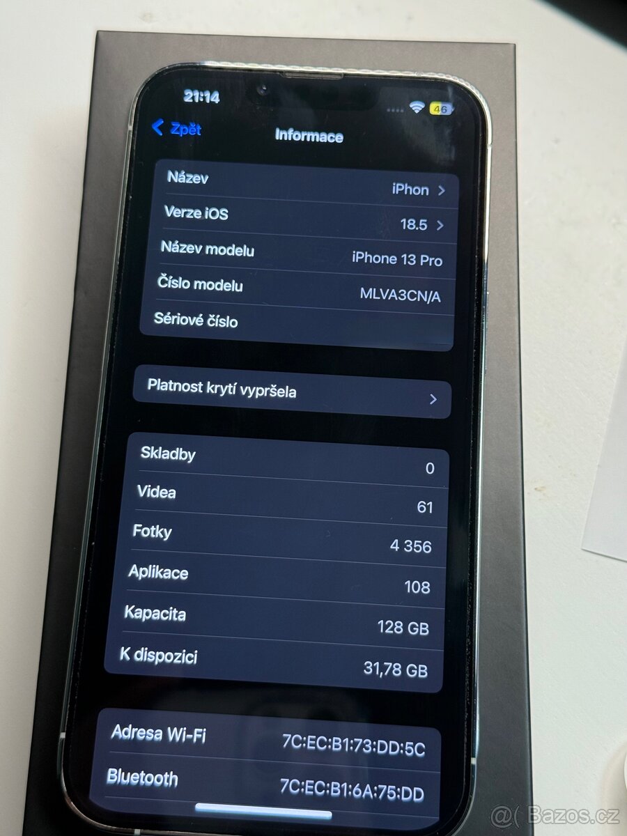 Iphone 13 Pro 128gb bílý - 9