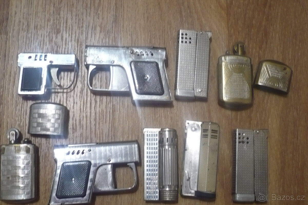 Prodej sbírky starých benzínových zapalovačů č. 2. - 9