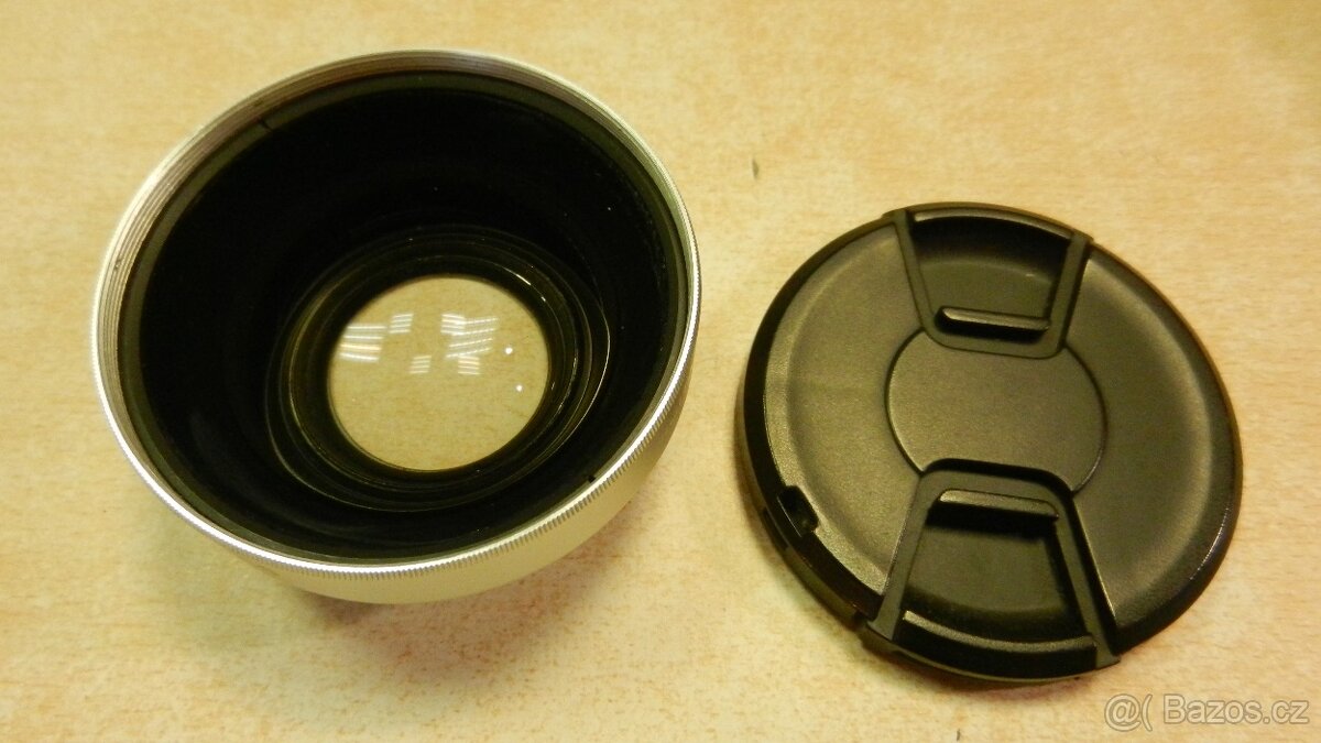 2x předsádka širokoúhlá pro videokamery - 9