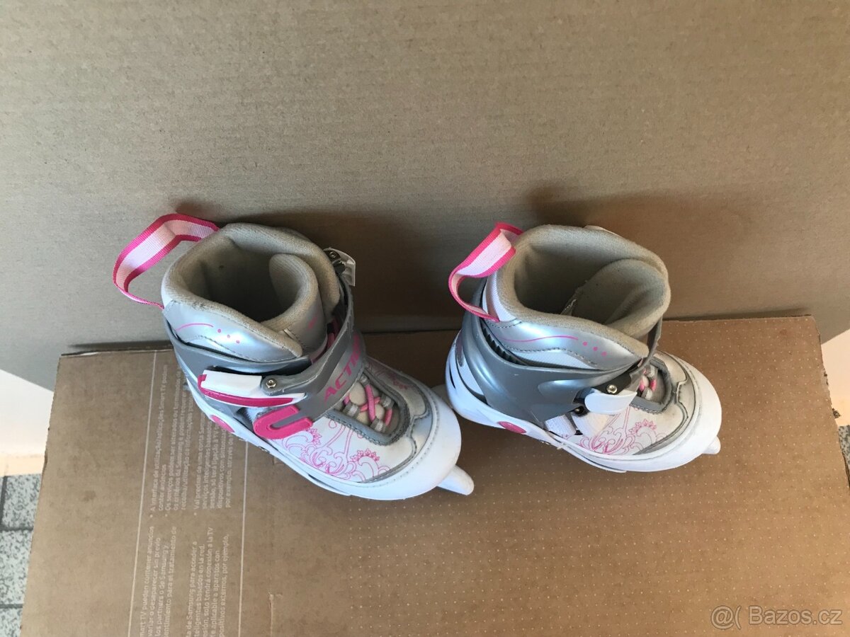 Dětské brusle Action vel. EU 26 - 29 , - 9