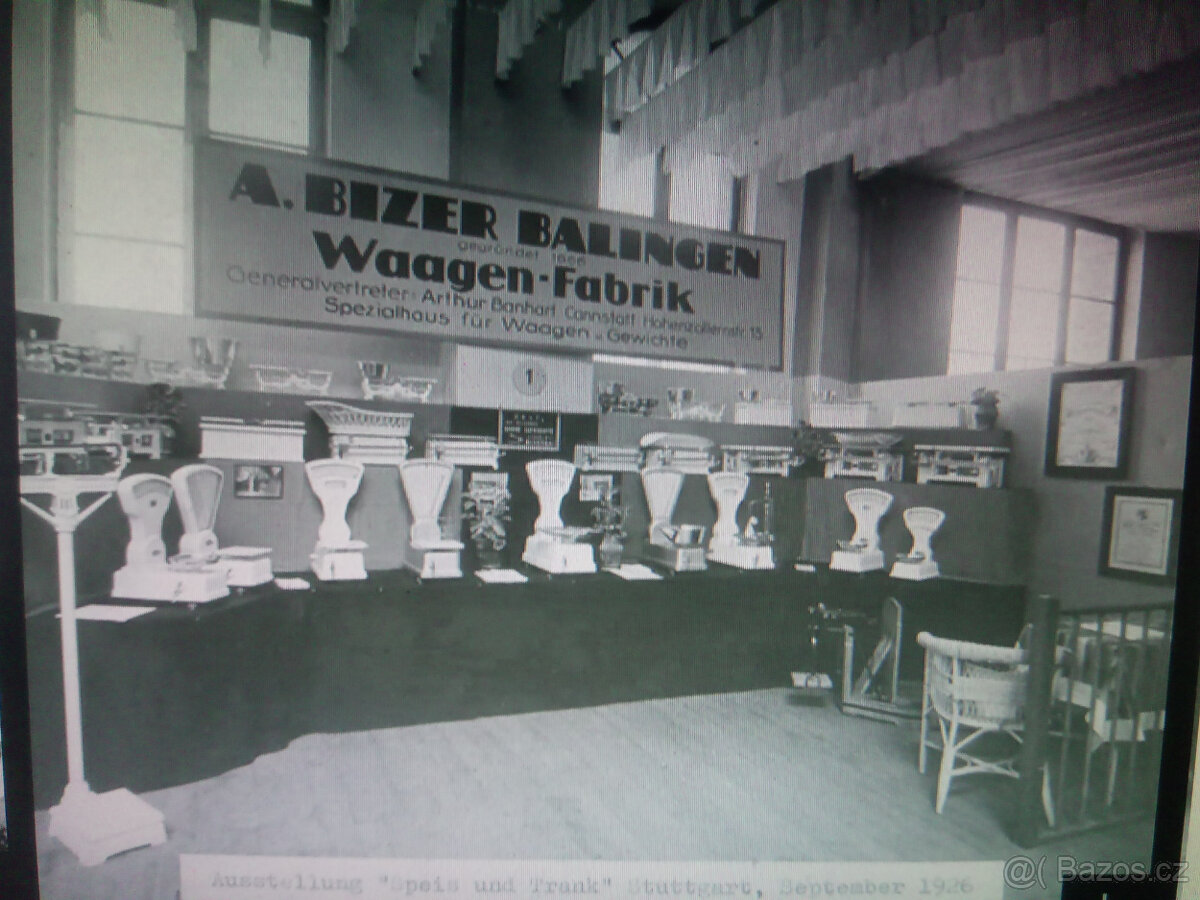 Bizerba, Waagen - Belingen, stará Německá váha. - 9