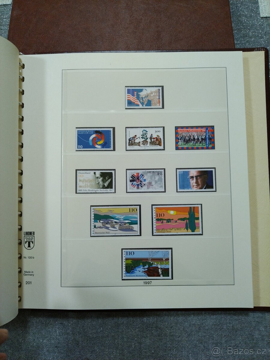 Postovni znamky ALBUM - 9
