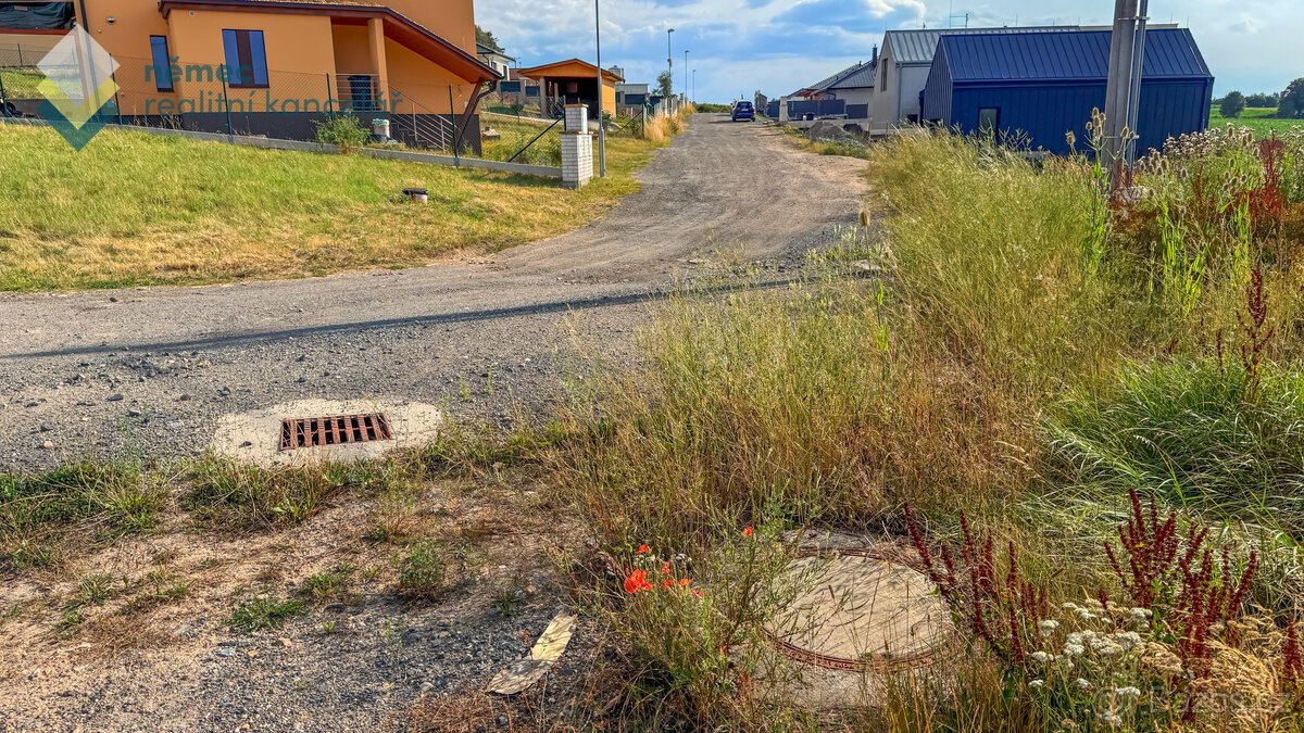 Prodej, stavební parcela, 913 m², Rosovice - Holšiny, okr. D - 9