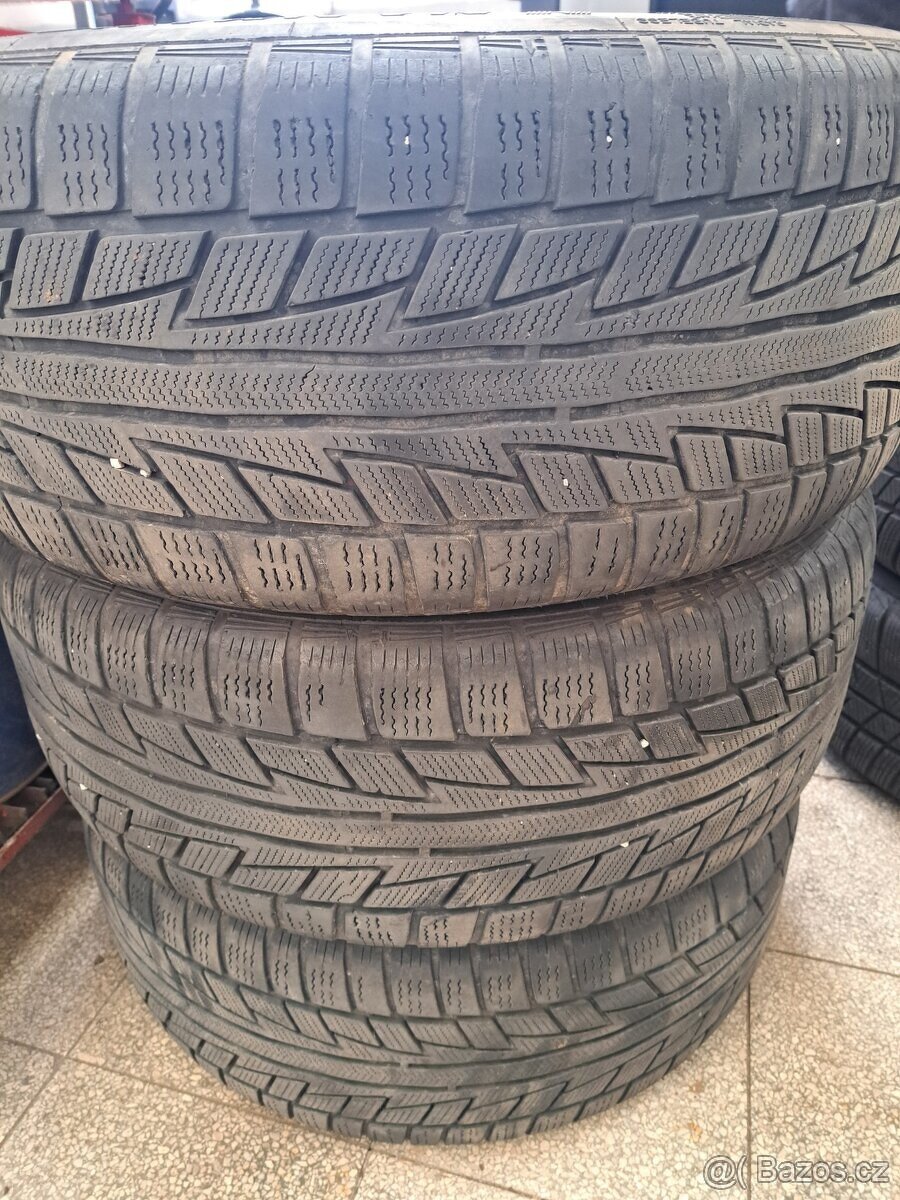 Porsche Cayenne - Originání alu kola 18" Zimní pneu - 9