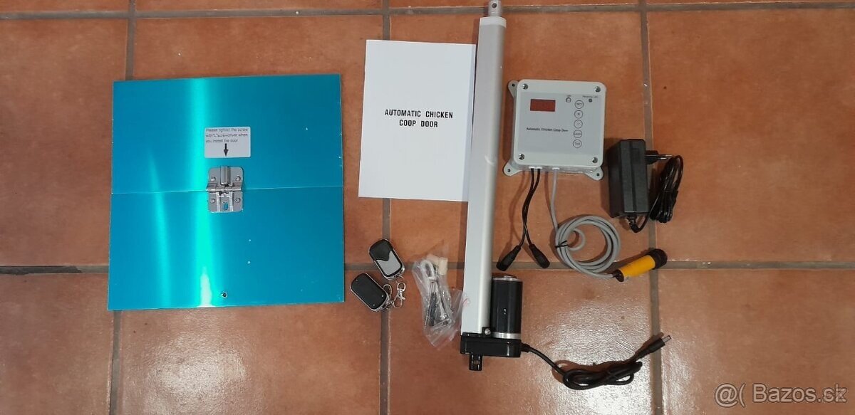 kovová automatická dvířka i pro drůbež - 9