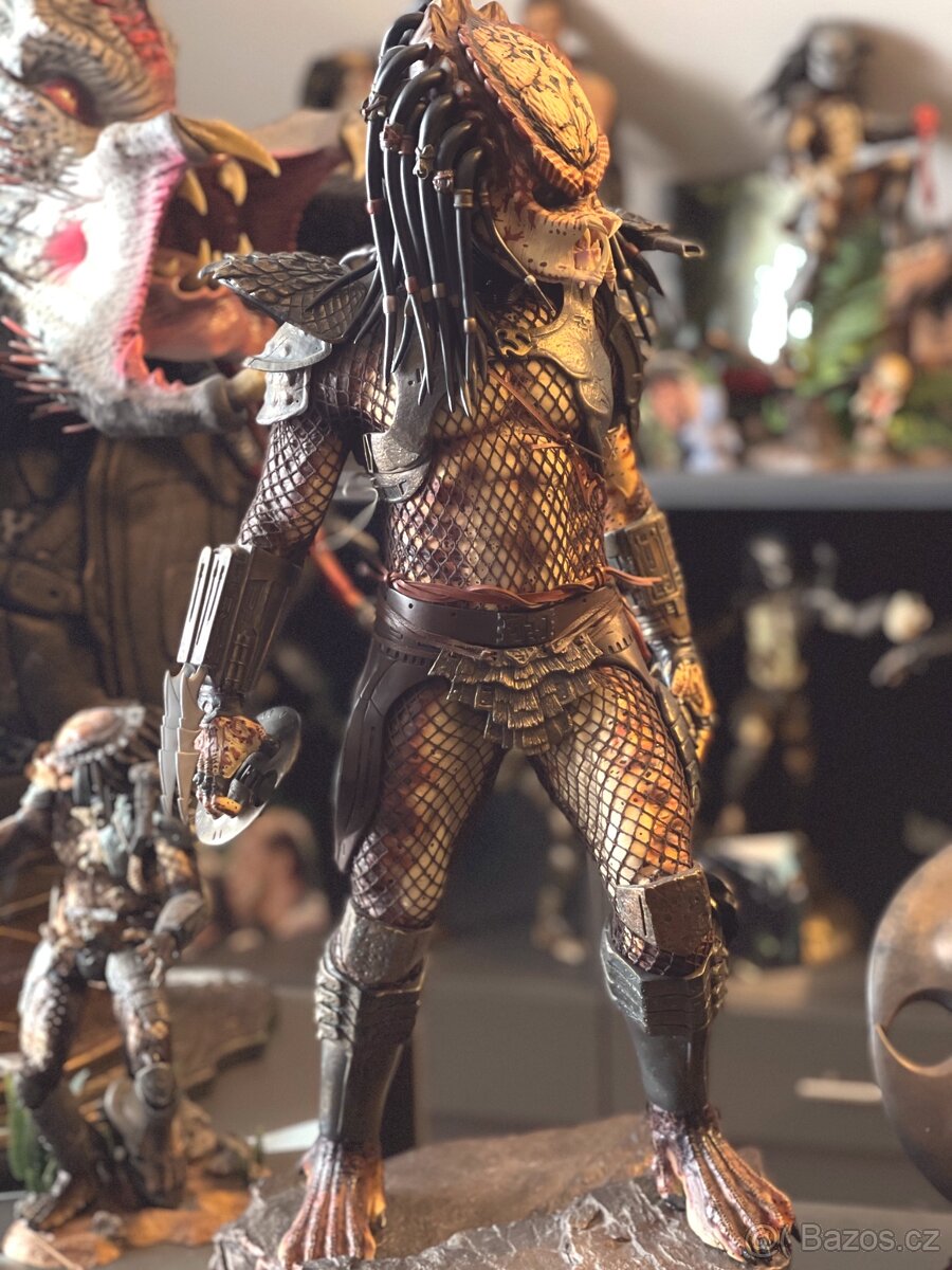 Predator 2 maquette 1/4 Exclusive 72cm, Sideshow+dárek - 9