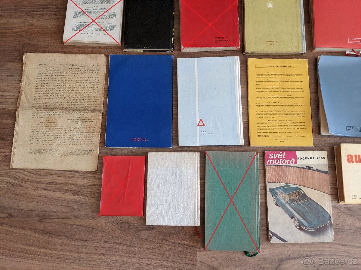 Stará automoto literatura - 9