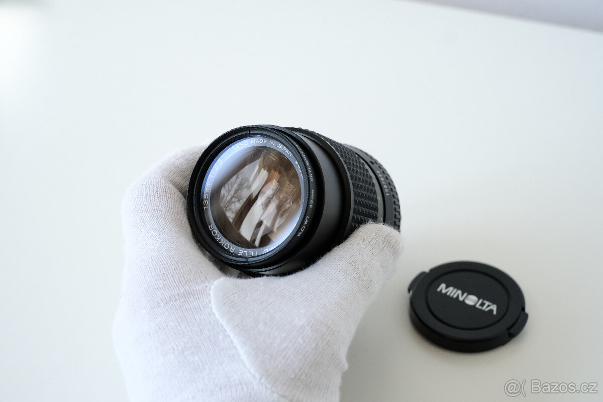 Set Minolta XD7 + 2x objektiv + blesk + popruh - 9