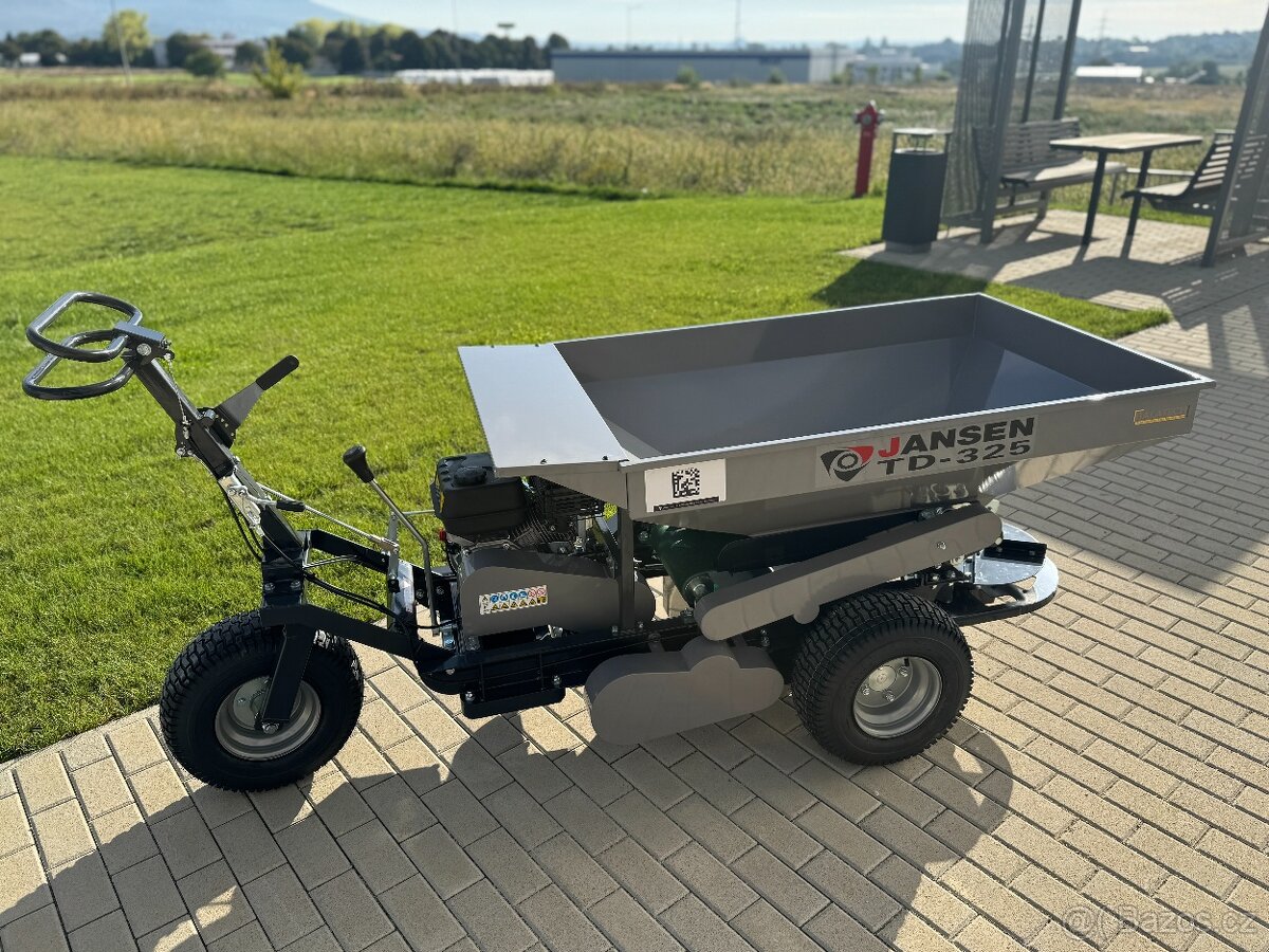 Benzínové rozmetadlo hnojiv JANSEN TD-325 - 9