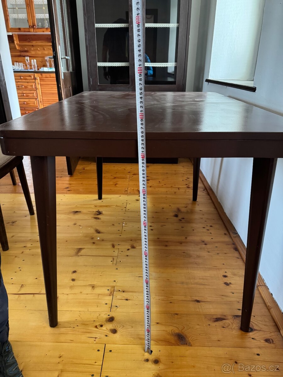Retro Rozkladaci jidelni stul - 9