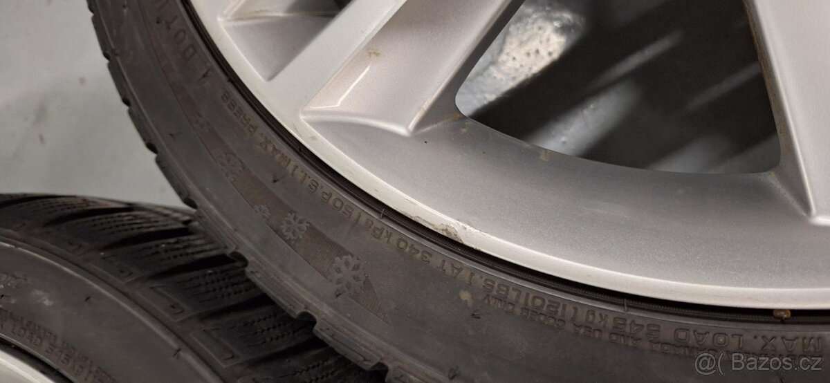 Kola s pneu 17", 5x100, 7Jx17, ET46, 215/40 R17 - 9