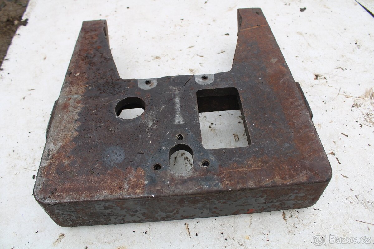 Zetor 7245 7745 ukt vana nad přední nápravu ocelová - 9