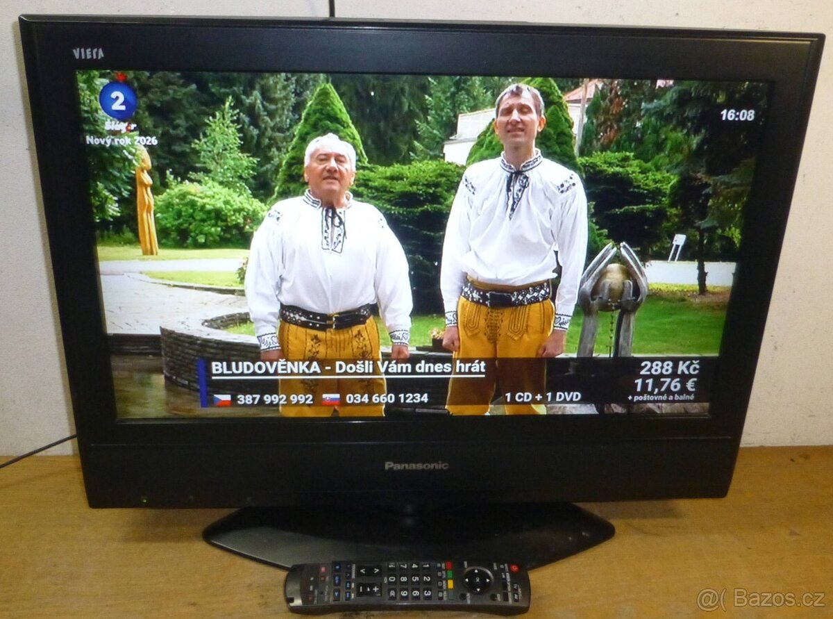 LCD televize PANASONIC 66cm (26 palců), nemá DVBT2 - 9