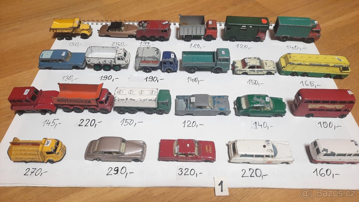 Matchbox angličáky- autíčka z let 1956-1990 - 9
