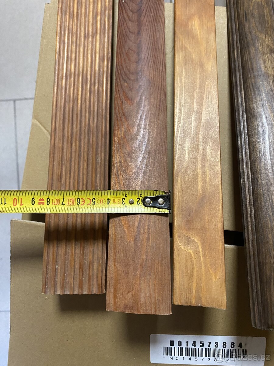 Dřevěné lišty Borovice - 9