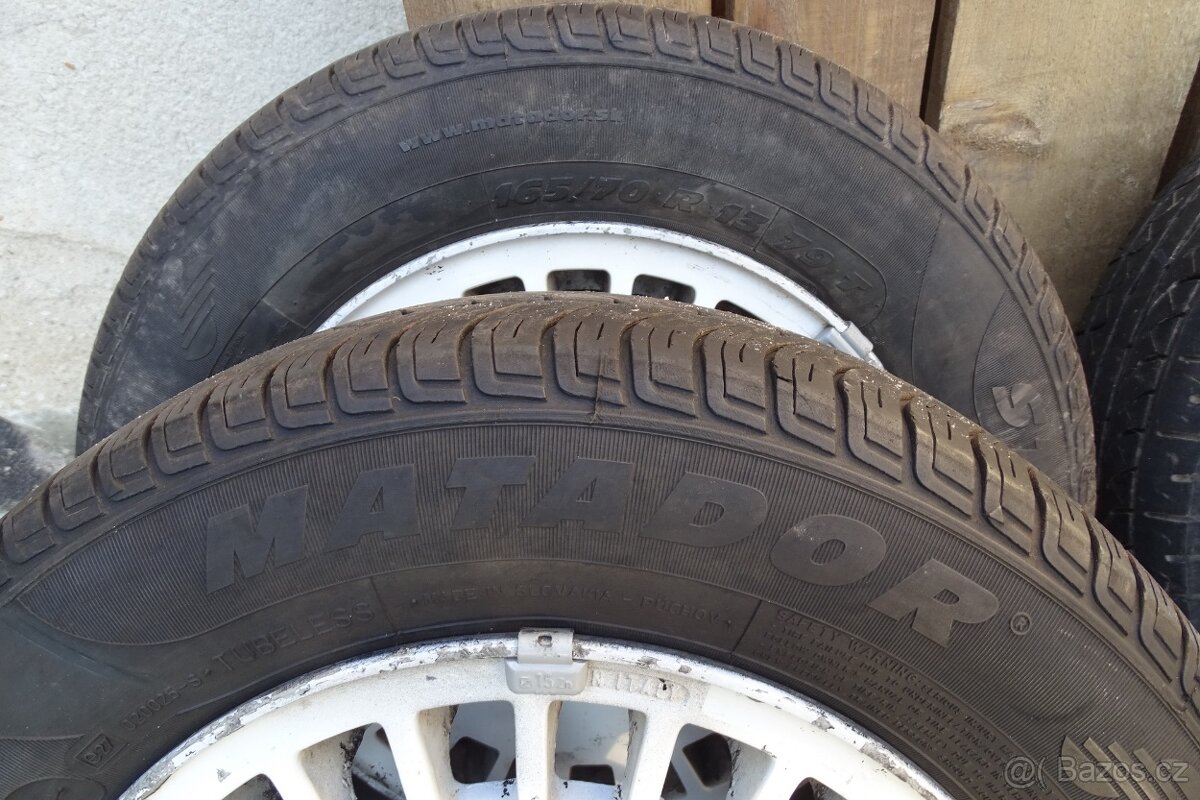 Fiat Uno Turbo kola Fomb 5,5Jx13 ET 42,5 - 9