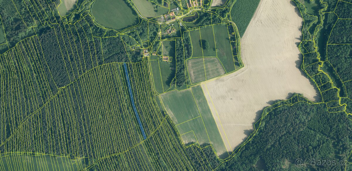 Prodám lesní pozemky v k.ú. Ločenice, p.č. 1452 a 1453 - 9