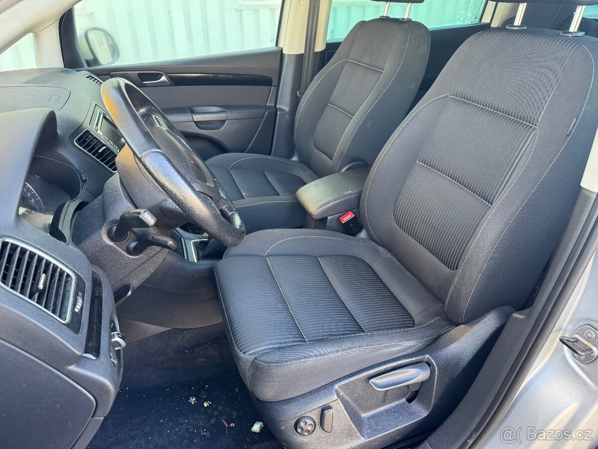 SEAT ALHAMBRA 2,0 TDI,103 KW,ROK 2012,NAJ 208 TKM,KLIMA - 9