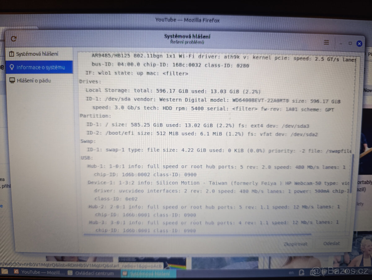 Notebook - AMD Dual-Core E1 HDD 640GB - 9