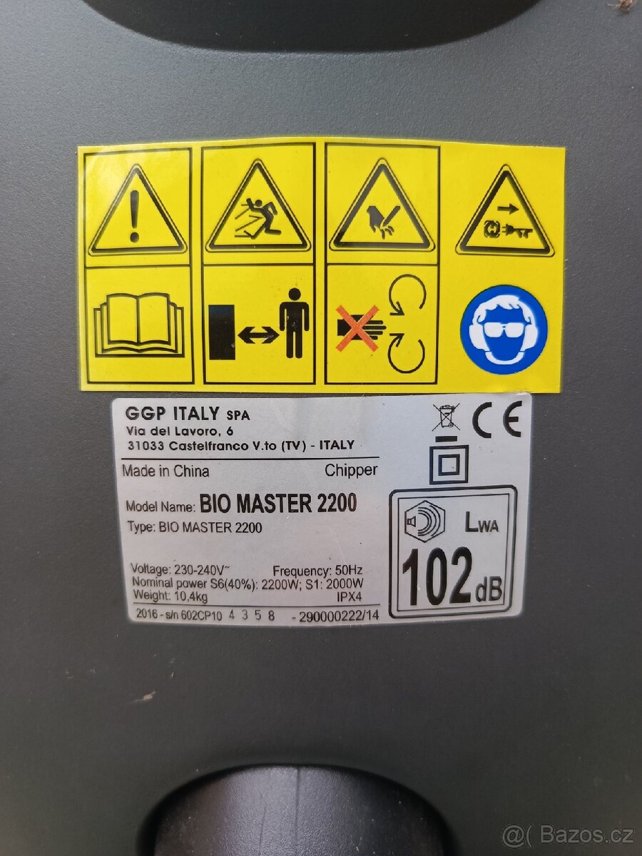 Elektrický drtič větví STIGA - 9