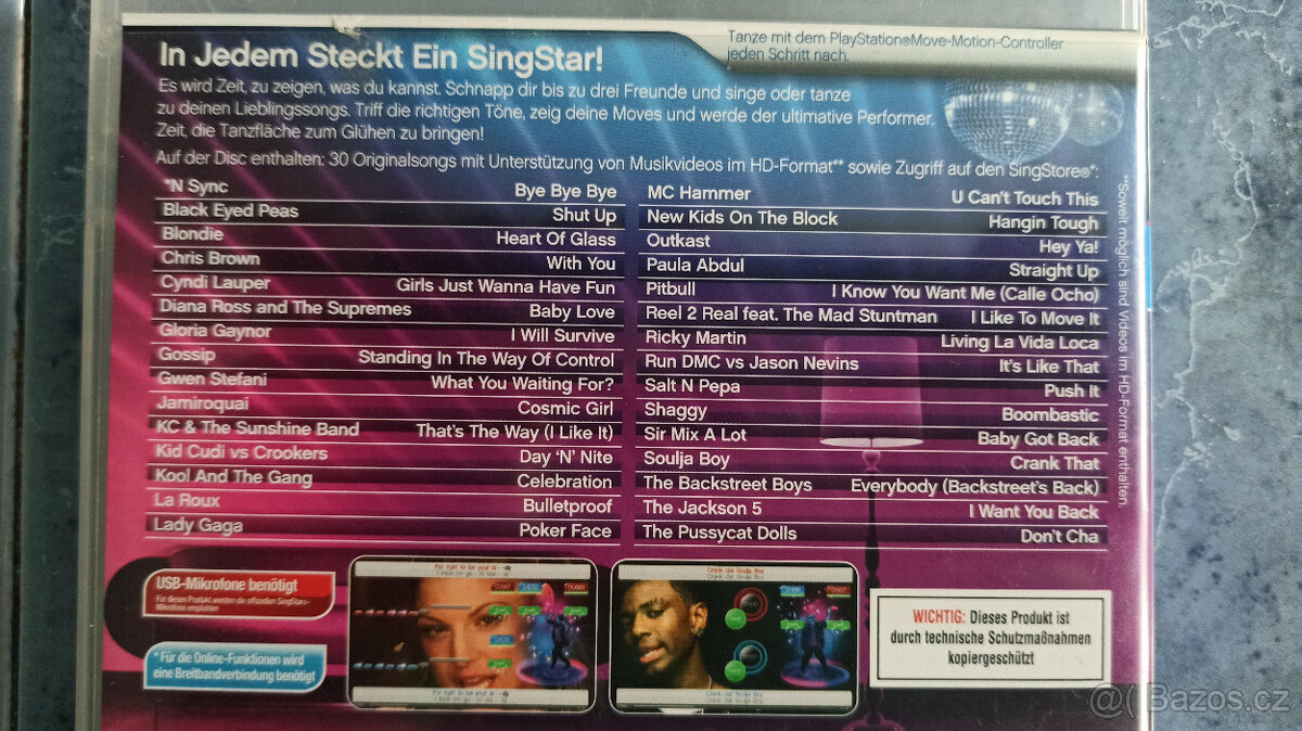 Mikrofony SingStar a hry Sing It, SingStar na PS3 - 9