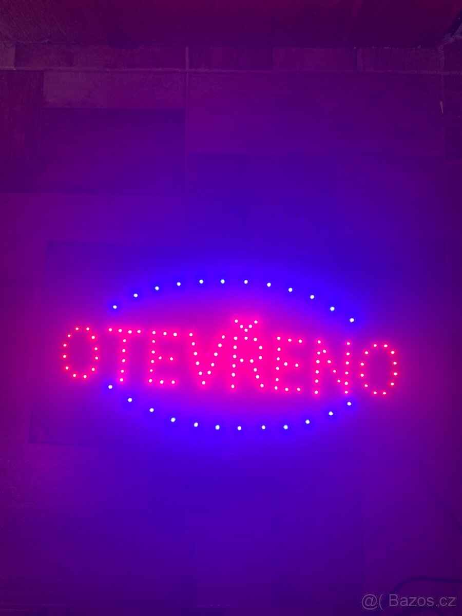 Světelná reklamní cedule‼️OTEVŘENO‼️ - 9
