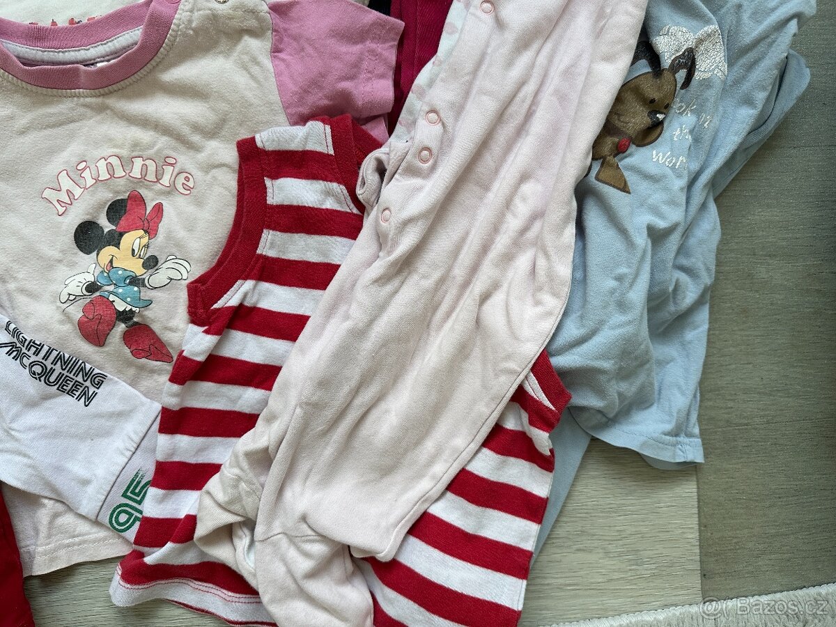 Sada oblečení, dívka, vel. 86 - 16 ks - 9