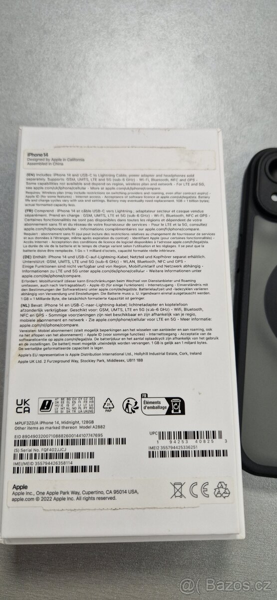 Apple iphone 14 128gb černý - 9