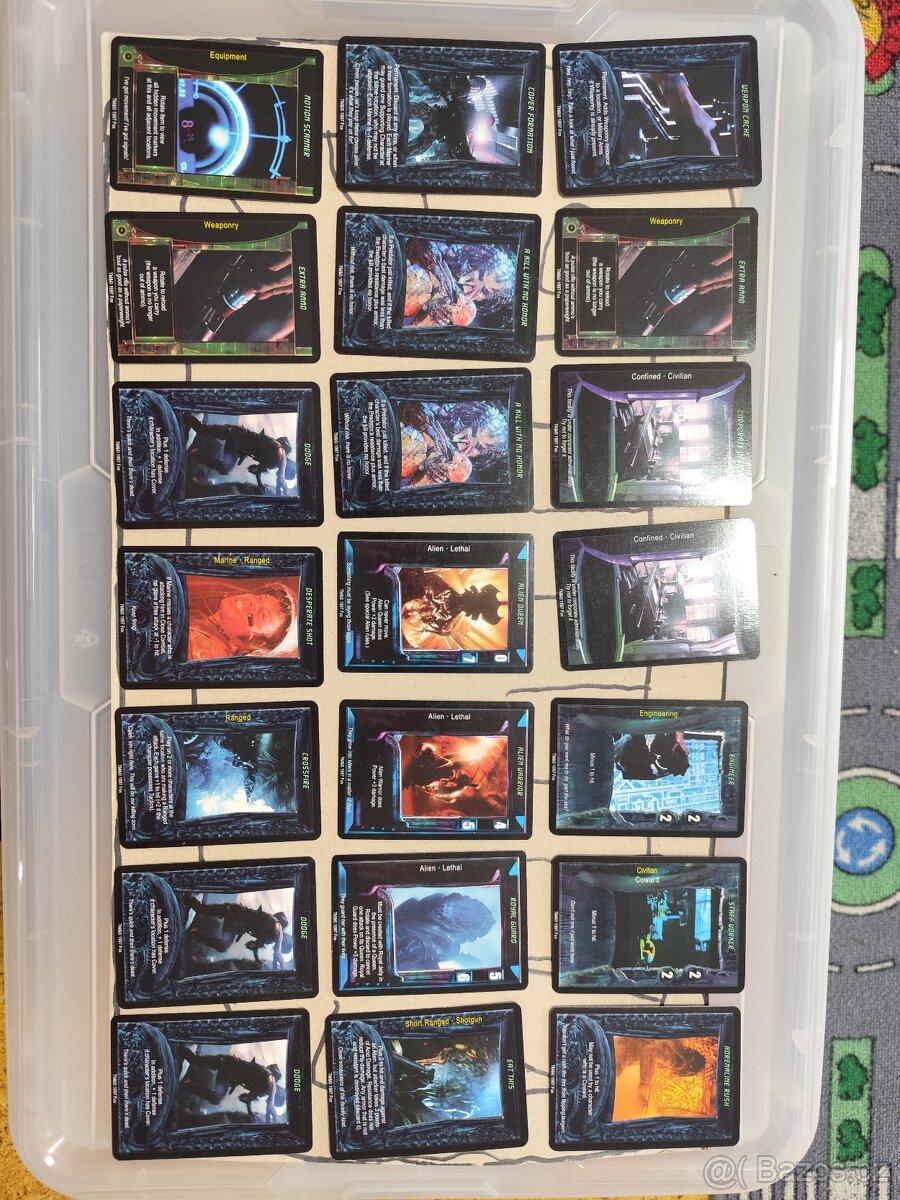 Karty Alien vs Predator, karetní hra, CCG - 9