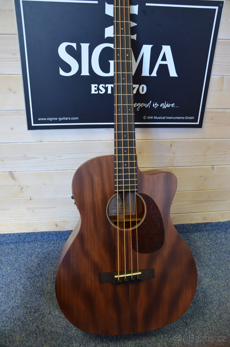 AKUSTICKÁ ČTYŘ - STRUNNÁ BASA Sigma Guitars BMC-15E PPP - 9