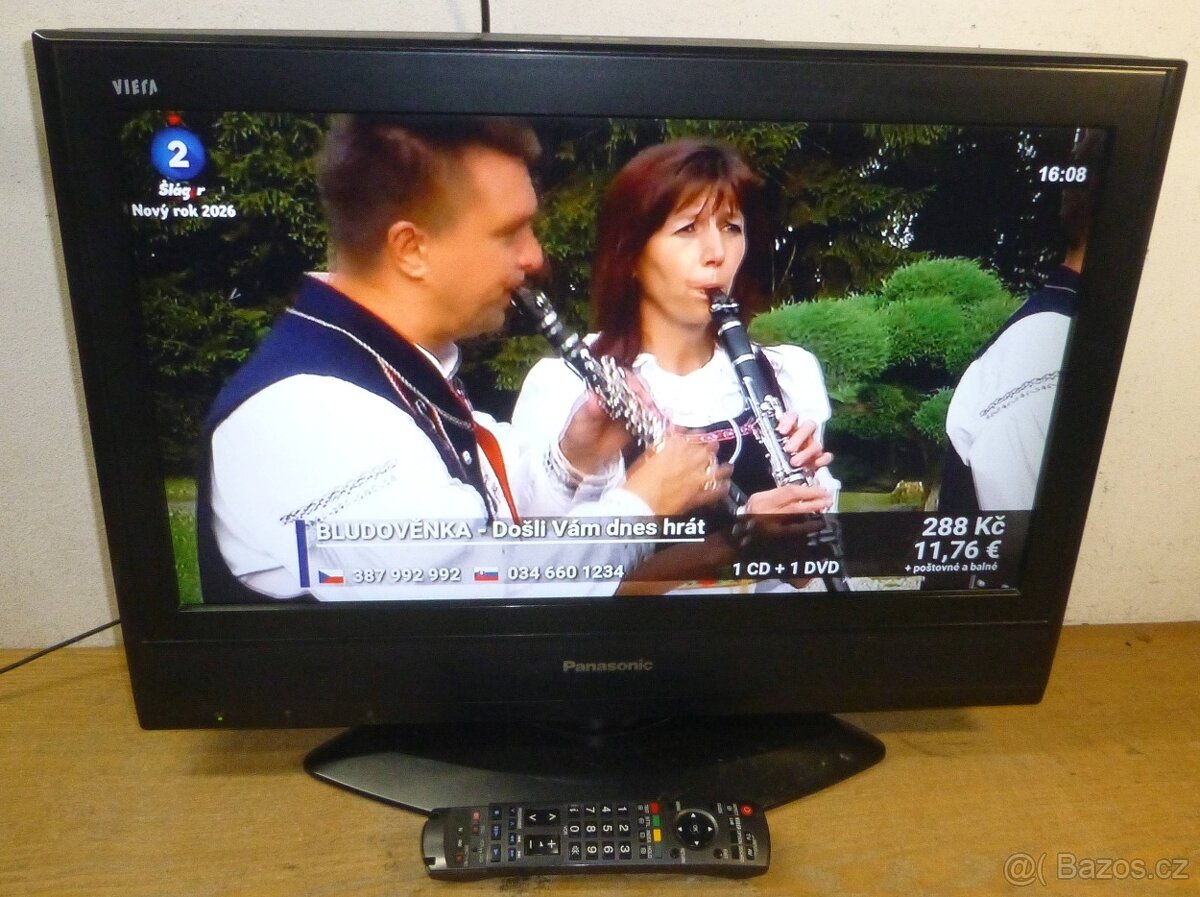 LCD televize PANASONIC 66cm (26 palců), nemá DVBT2 - 9