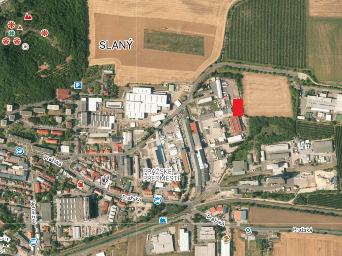 Pronájem výrobní haly, prostoru 600 m² Slaný, Pražská - 9