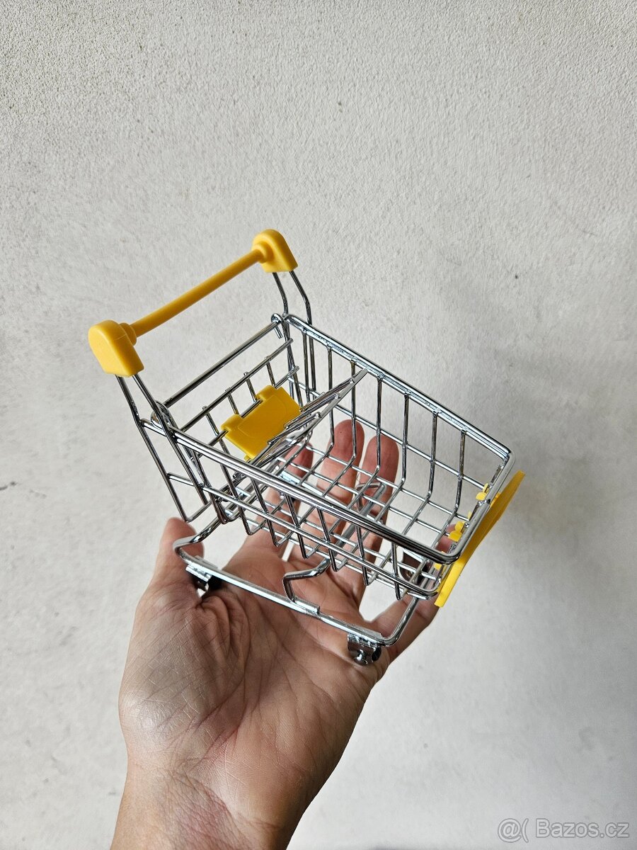 Nákupní košík hračka pro papouska - 9