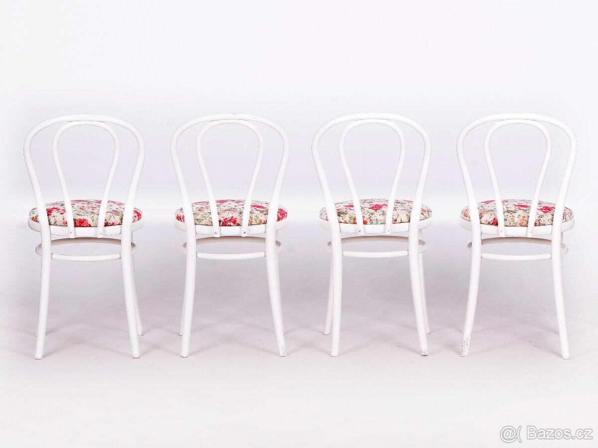 Bílé židle TON No 18 ve stylu " Provence ", - 9