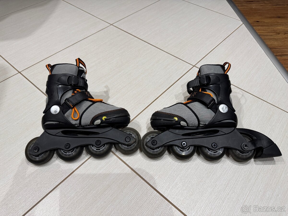 Dětské rostoucí kolečkové inline brusle K2 (2 x) - 9