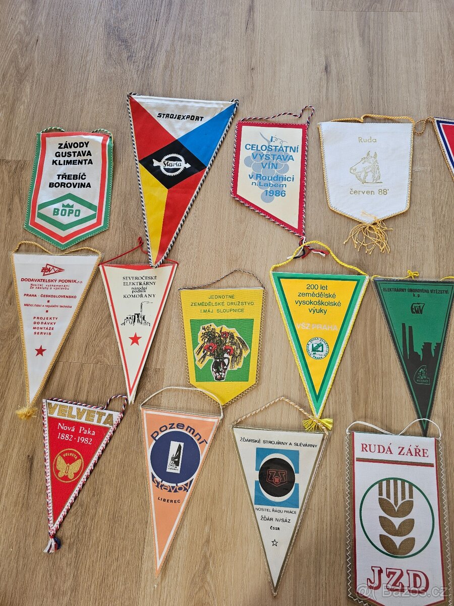 Historické vlaječky 1920 - 1980 - 9