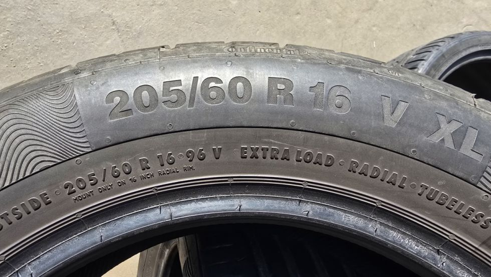 Letní pneu 205/60/16 Continental - 9