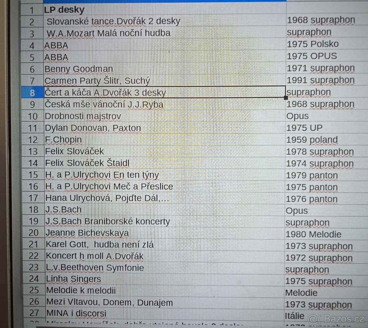 Prodám vinylové desky - 9