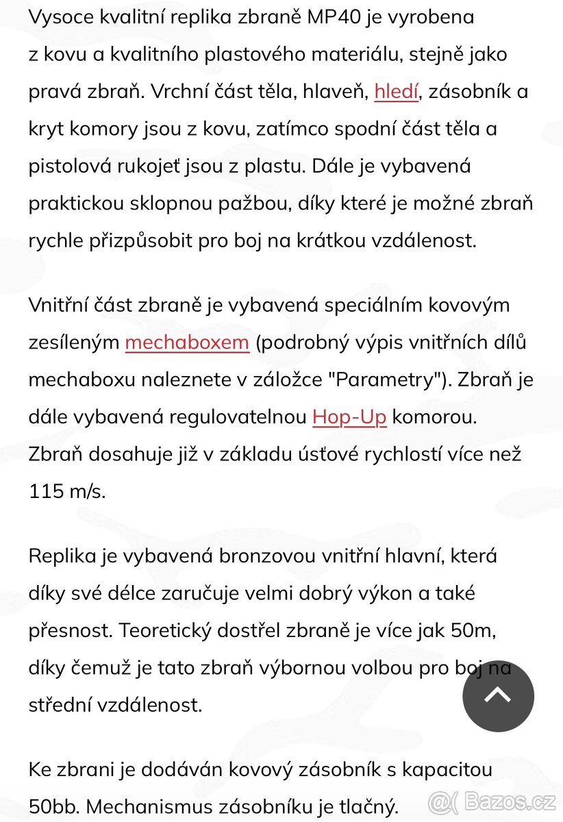 MP 40 celokov - 9