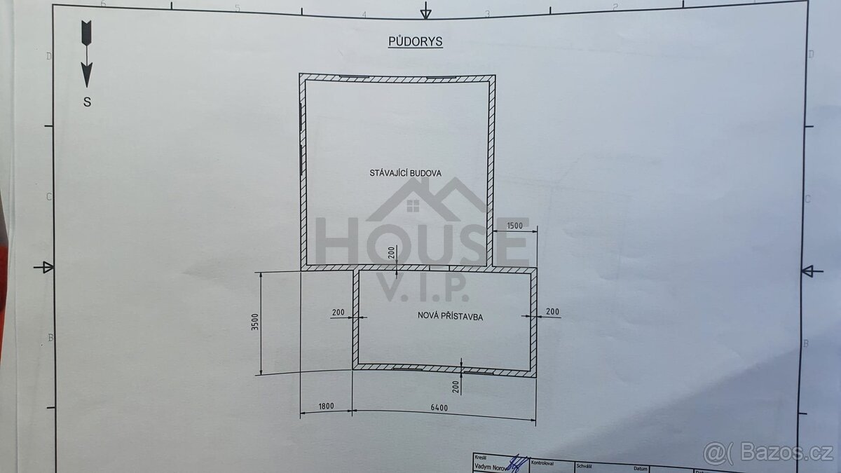 Prodej chalupy 78 m², pozemek 746 m2, Sluštice., ev.č. 01132 - 9