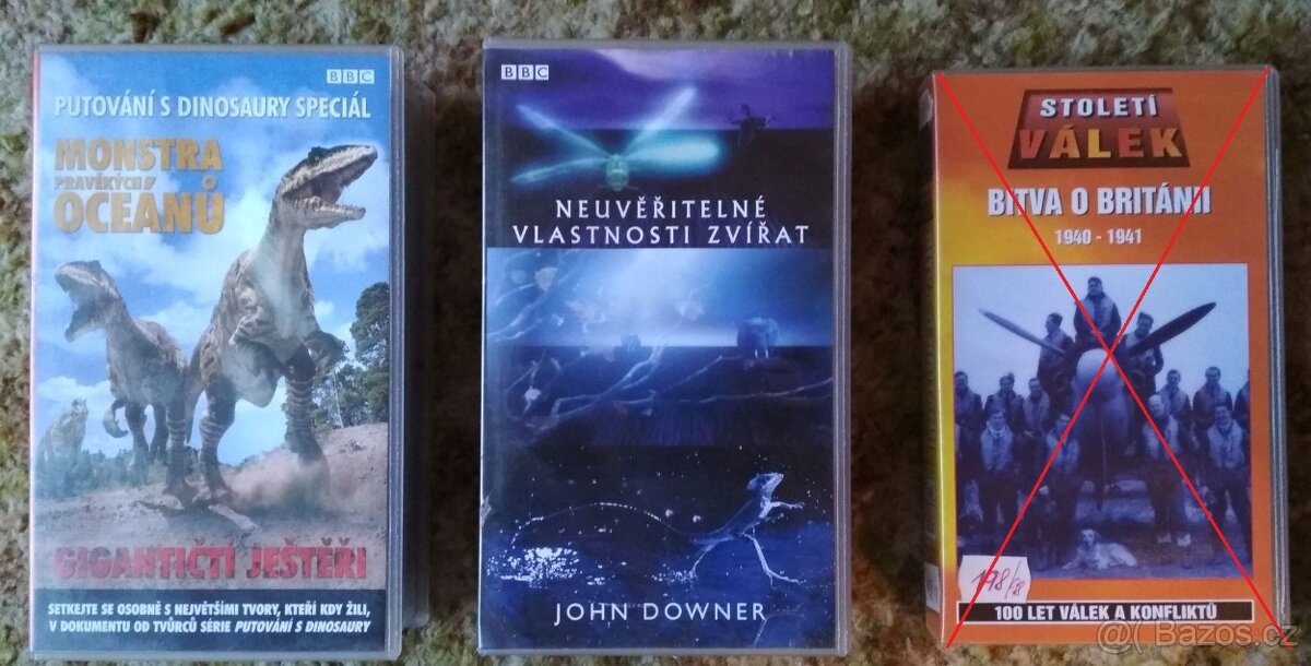Originální VHS kazety - filmy, pohádky, dokumenty - 9