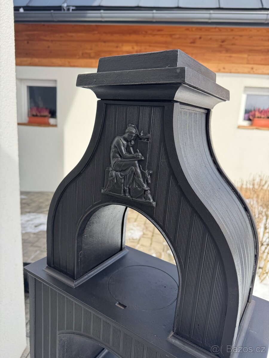 Norská litinová kamna. - 9