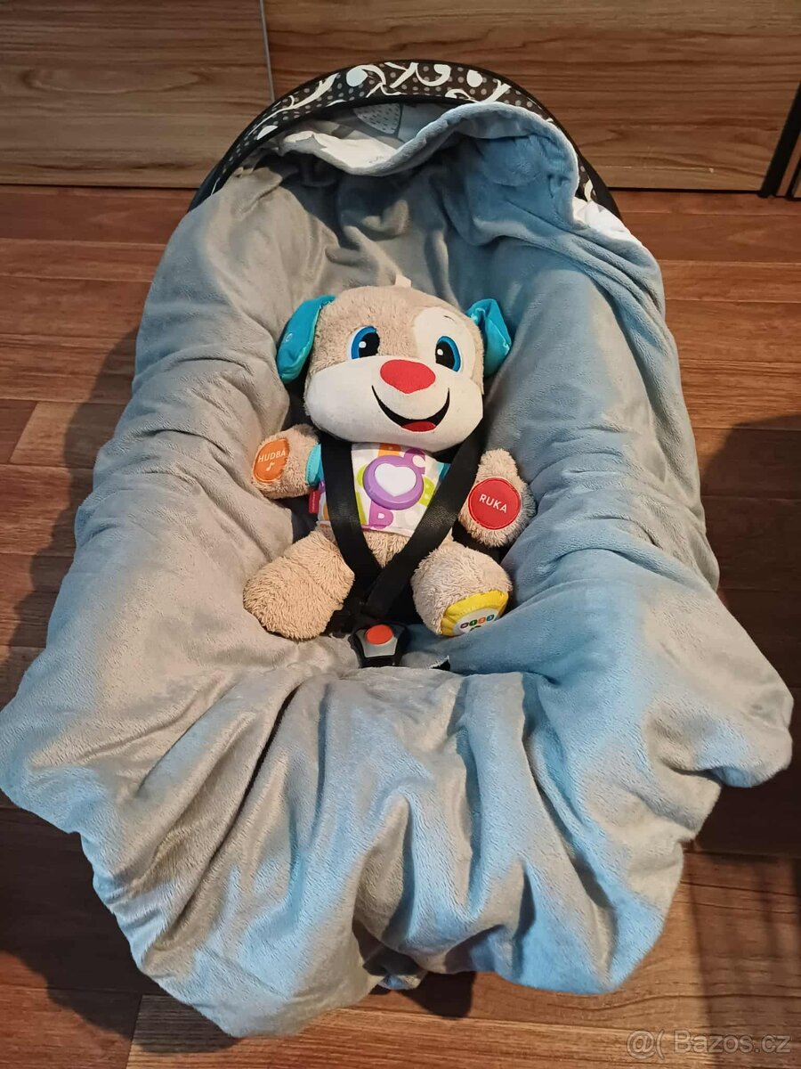 Autosedačka - Vajíčko DorJan do10kg s vložkou a dečkou. - 9