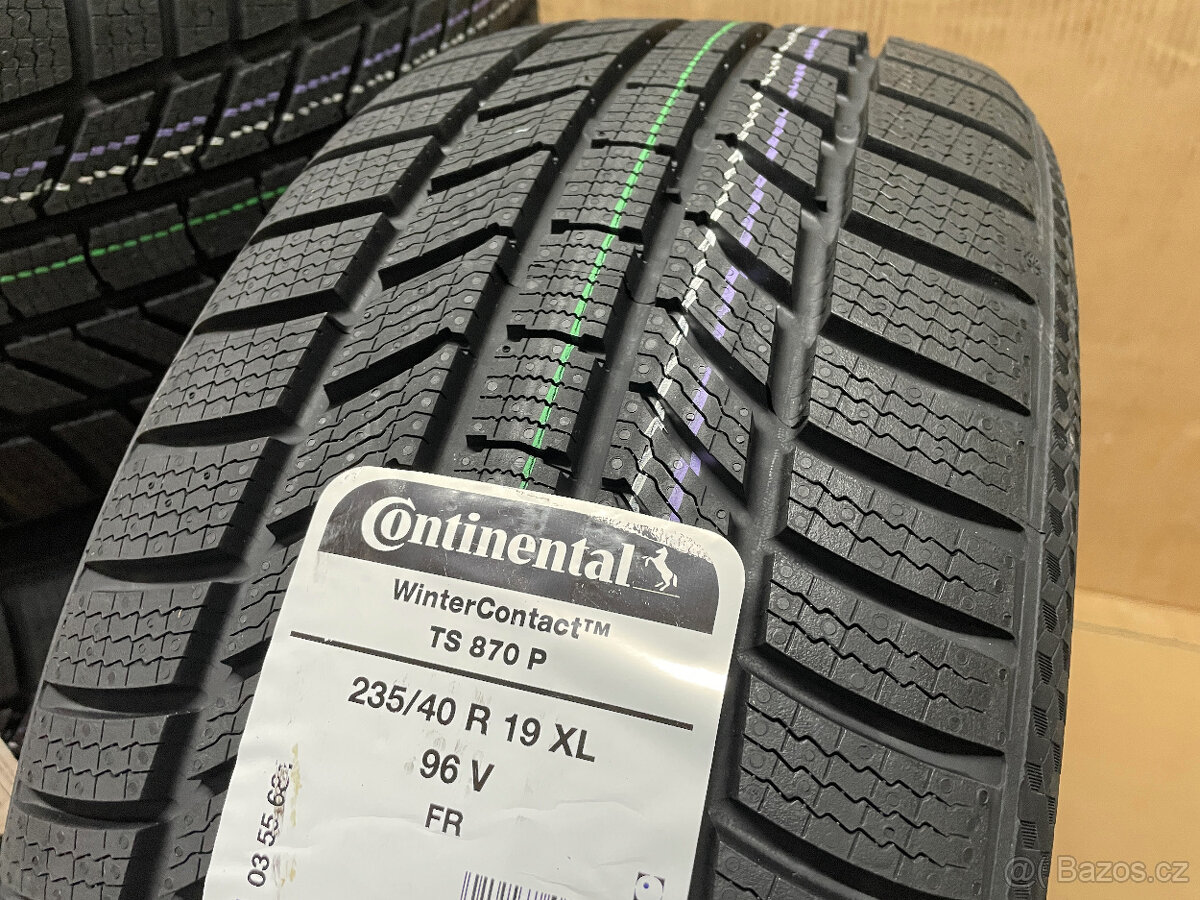 NOVÉ CONTINENTAL WINTERCONTACT TS870P 235/40/19 96V R.V 2025 - 9