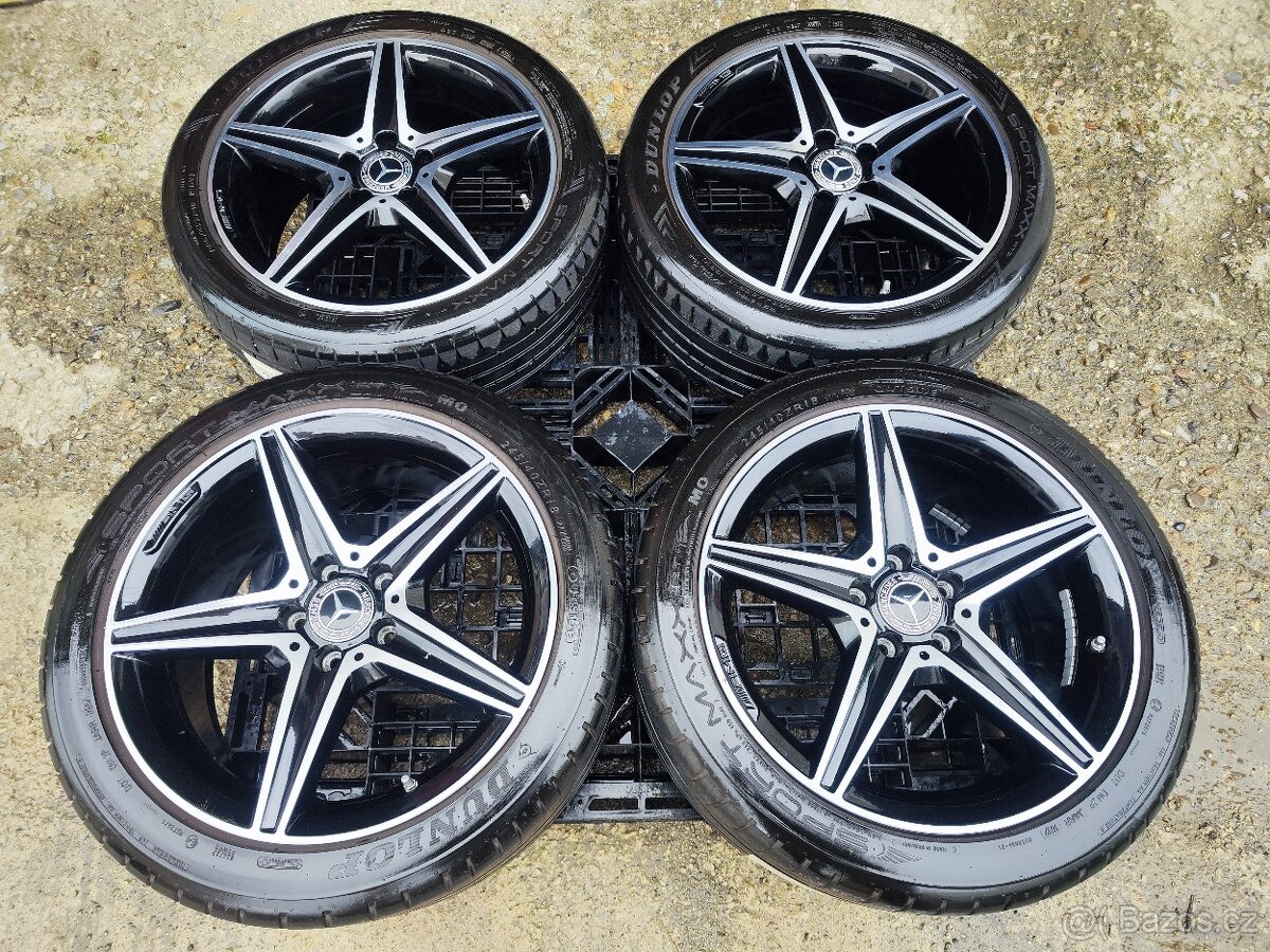 Alu sada=5x112=MERCEDES AMG=s pneu=245/40 (Z)R18=DVOJROZMER - 9